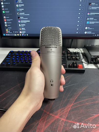 Студийный микрофон USB Samson C01U PRO