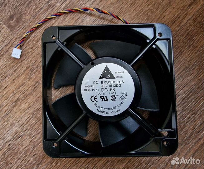 Вентилятор Delta afc1512dg