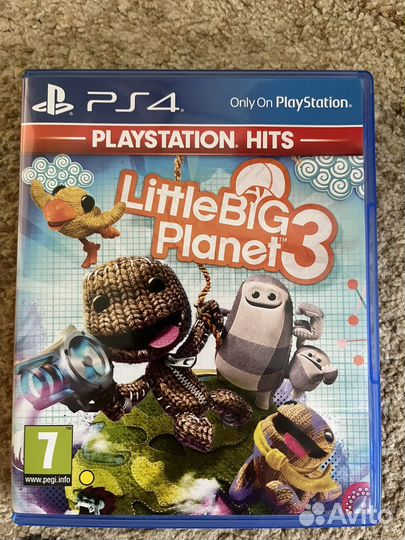 Игра на ps4 LittleBig Planet 3