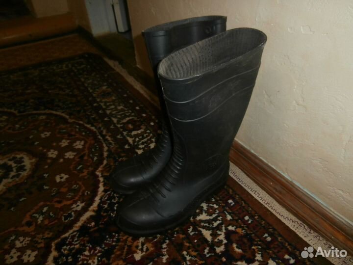 Сапоги рабочие чёрные 43 размер