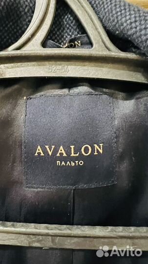 Пальто Avalon 56 размер шерсть (демисезонное)