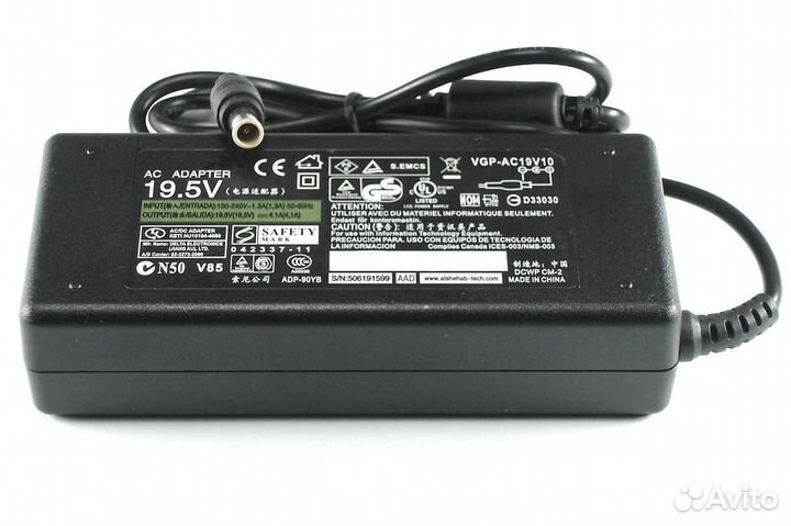 Блок питания Sony Vaio 19.5V 4,1A 6.5pin HC