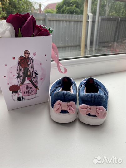 Слипоны (макасины) для девочки