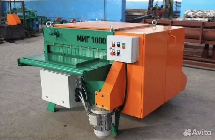 Дисковый многопильный кромкообрезной станок б/у