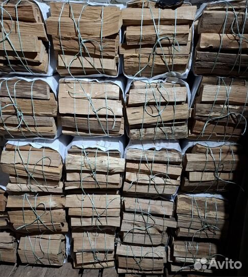Дрова дубовые в мешках