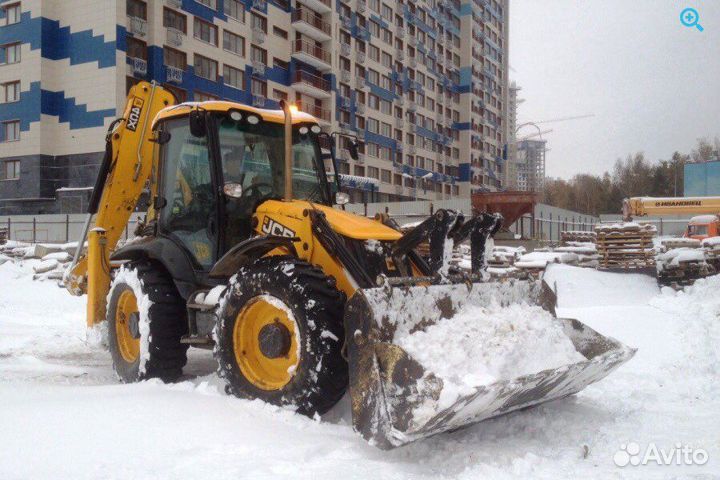 Услуги Экскаватора погрузчика услуги Трактора