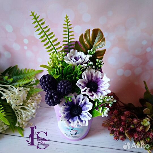 Букеты Подарки из мыла ручной работы