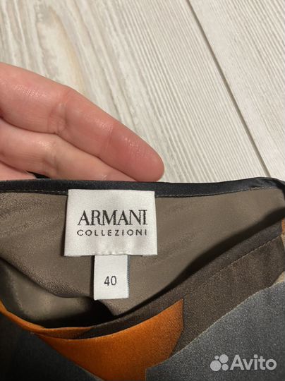 Armani collezioni Красивое Платье Шёлк XS