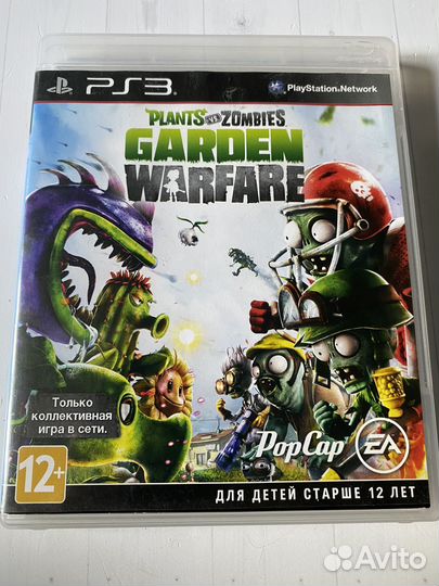 Игра Ps3 Plants vs ZomBies Garden warFare