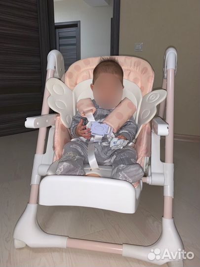 Стульчик для кормления happy baby