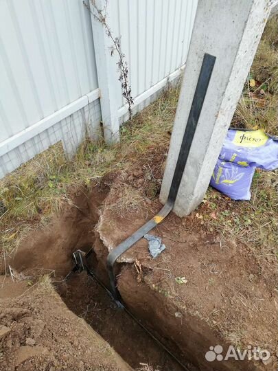 Монтаж заземления / электромонтаж / молниезащита