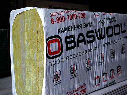 Утеплитель из каменной ваты Baswool 50 мм