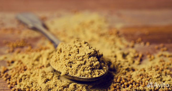 Горчица желтая и черная оптом. Семена, порошок 1кг
