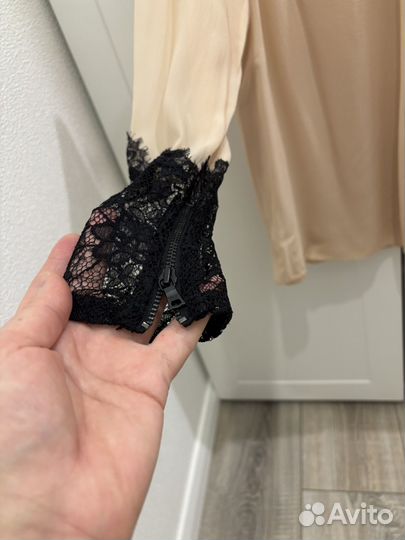 Alice+olivia блузка шёлк