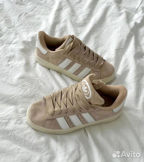 Кроссовки Adidas Campus 00s женские wonder beige