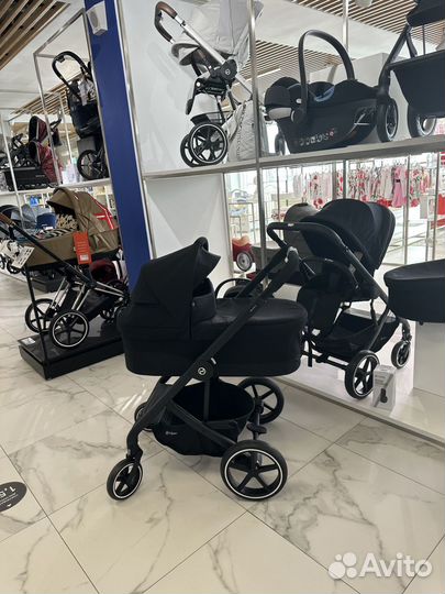 Коляска cybex balios s lux 3 в 1 deep black