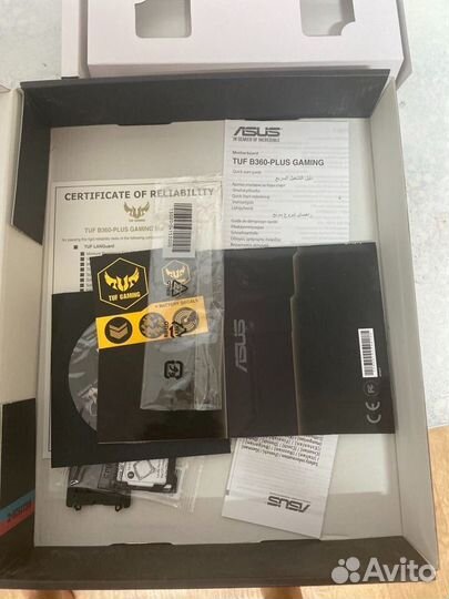 Материнская плата asus TUf b360 plus gaming