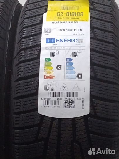Nokian Tyres Nordman RS2 195/55 R16 91R