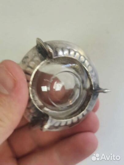 Солонка с ложкой времён СССР