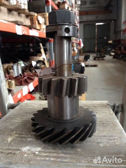 Блок-шестерня привода регулятора 14\20 зубов (Д1М