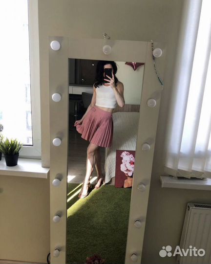 Юбка мини плиссе тенниска новая missguided 44-46