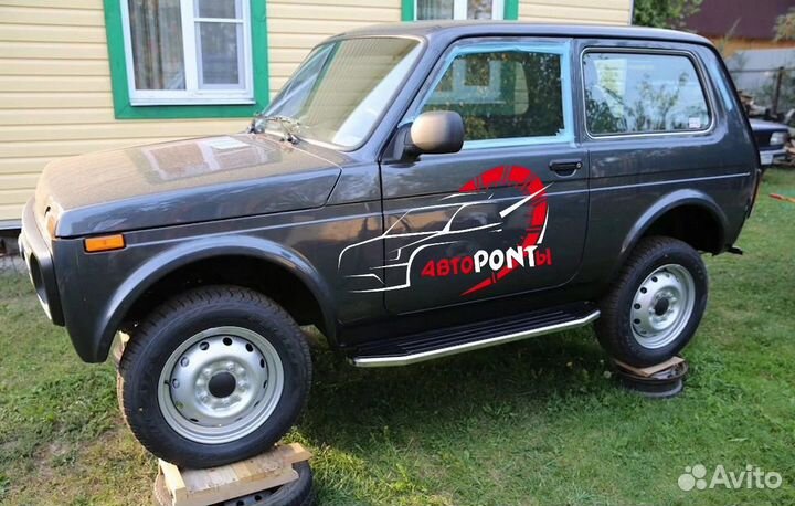 Пороги площадка LADA Niva 4x4