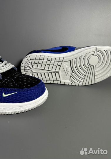 Кроссовки AIR jordan 1 LOW x Zion Williamson Ice Л