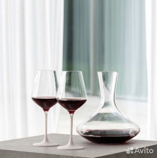 Villeroy manufacture blanc бокалы д/красного 4 шт