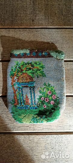 Кисет бисерный, Россия, 19 век