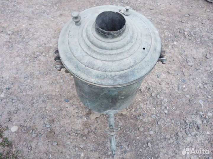 Самовар угольный старинный