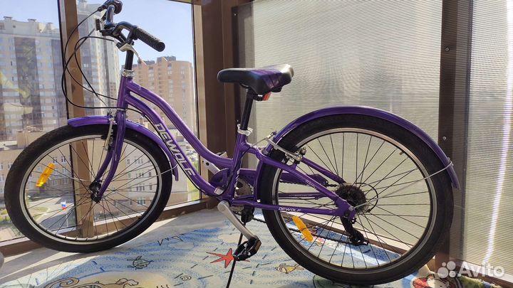 Велосипед dewolf для девочки 7-11 лет