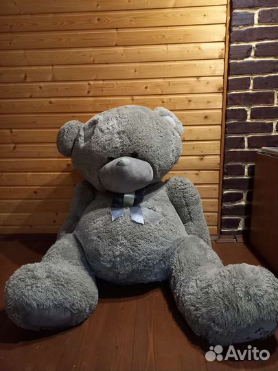 Большая мягкая игрушка медведь