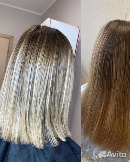 Окрашивание волос