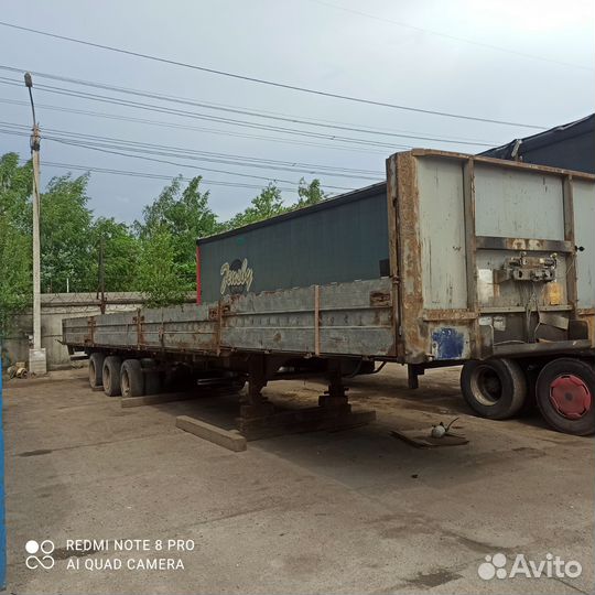 Полуприцеп бортовой Van Hool бортовой, 1995