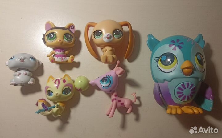 Littlest Pet Shop, коллекционные фигурки, лпс
