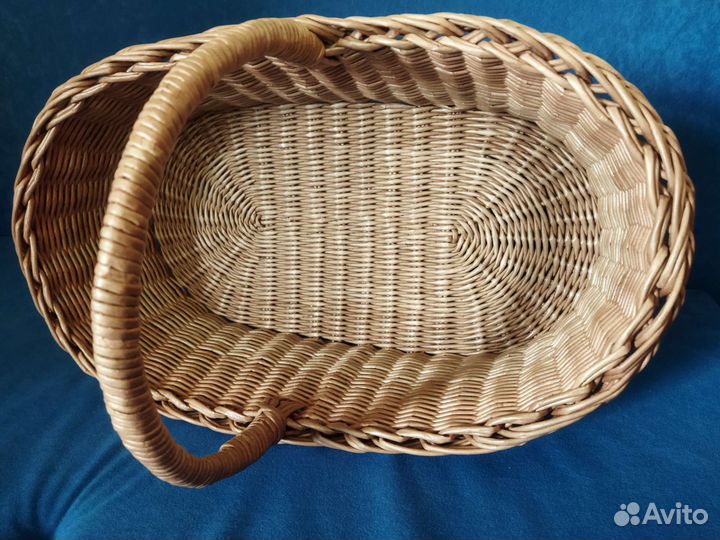 Корзина плетеная пасхальная