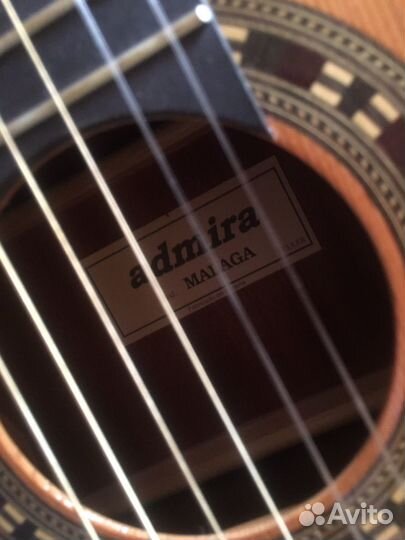 Гитара admira malaga 4/4 испанская классическая