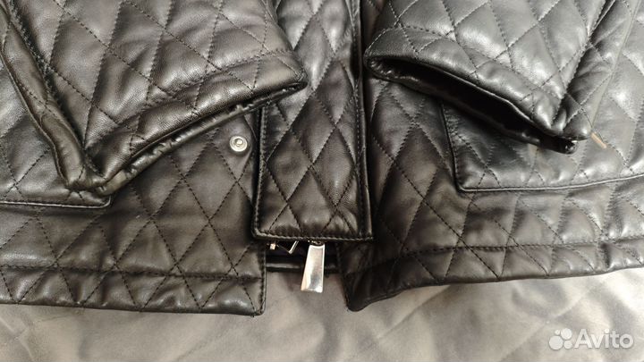 Кожаная парка Billionaire 52-54 оригинал