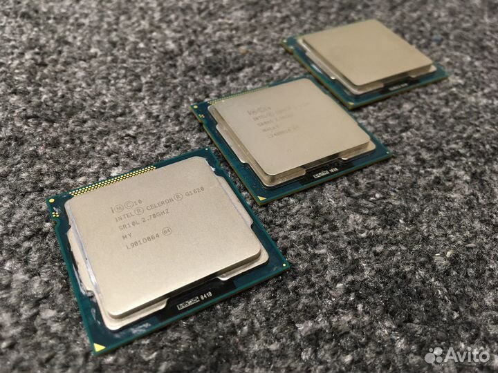 Процессоры G1620(1155), i3-2120(1155), G4500(1151)