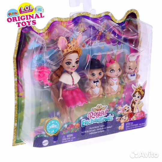 Enchantimals Игровой набор Семья Бристал Кроли