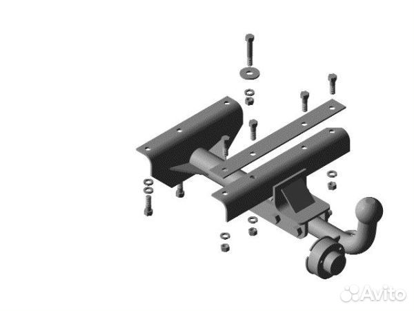 Фаркоп Дэу (Daewoo) Matiz 2000-2015, Ravon Matiz