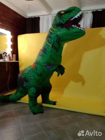Ростовая кукла динозавр