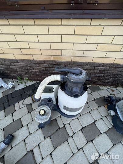 Intex хлорогенератор+ фильтр-насос для бассейна