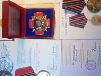 Медали и орден Украины "За заслуги мнс" N008