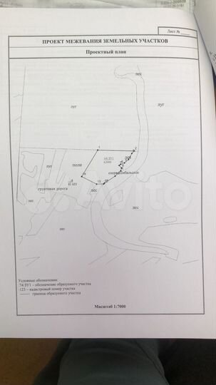 Участок 4,2 га (СНТ, ДНП)