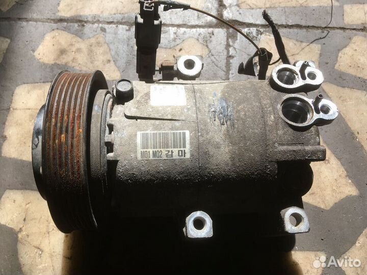 Компрессор кондиционера Kia Soul