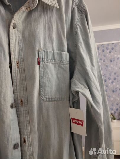 Рубашка levis мужская L