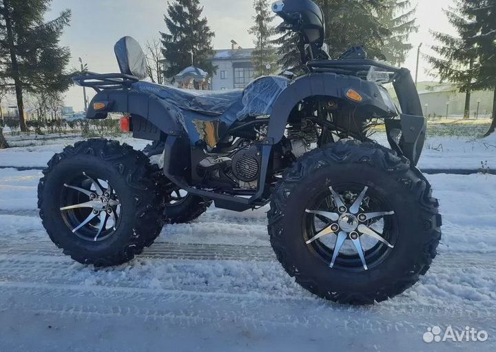 Квадроцикл ATV Hummer 250 черный