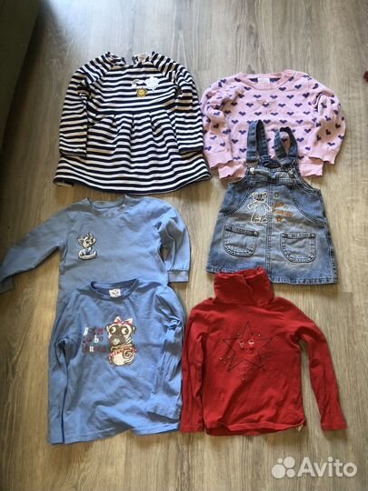 Вещи пакетом на девочку 1-3 года