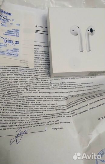 Наушники Air pods